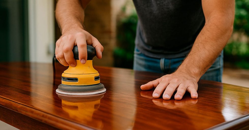 Pulir laca para madera