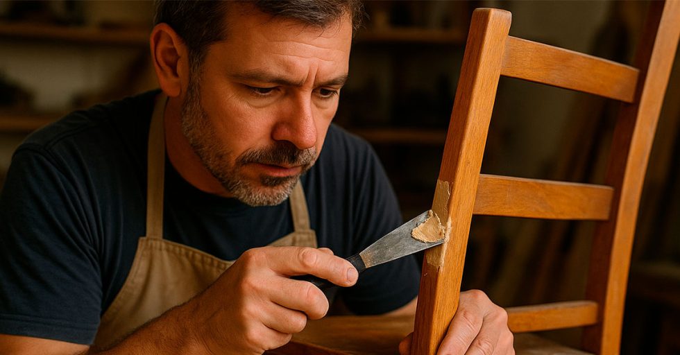 masilla para madera