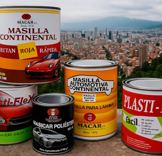 Tienda de masillas en Bogotá