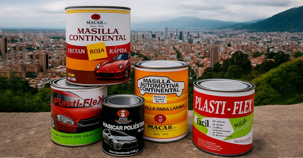 Tienda de masillas en Bogotá