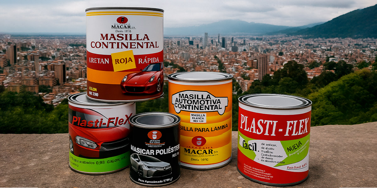 Tienda de masillas en Bogotá