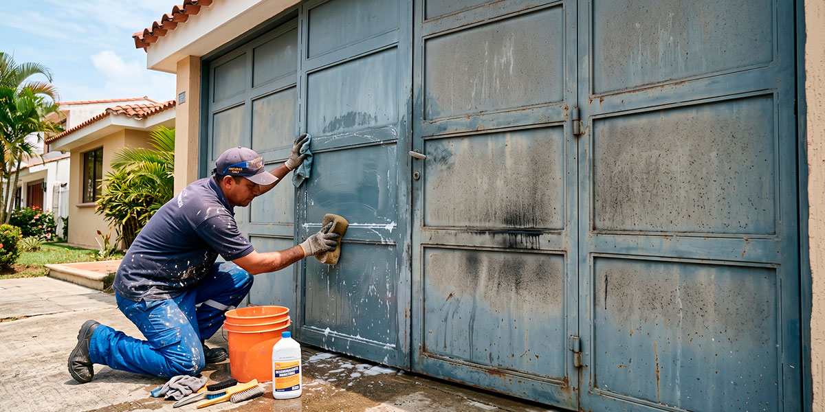 Cómo preparar metal para pintar